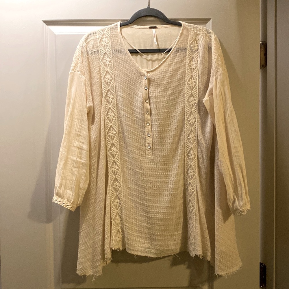 FREE PEOPLE Long Sleeve Tunic